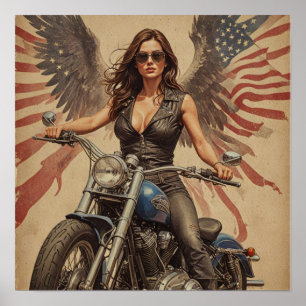 Biker Poster