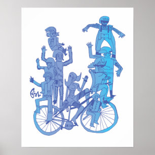 Biker Poster