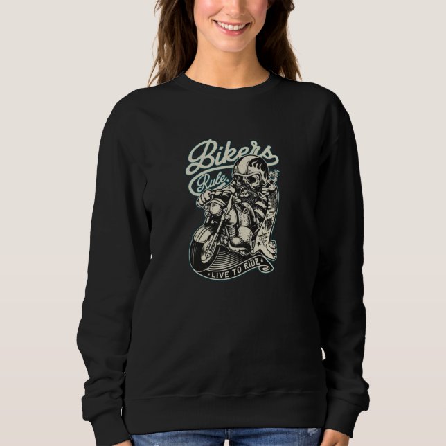 Biker-regel T Shirt (Framsida)