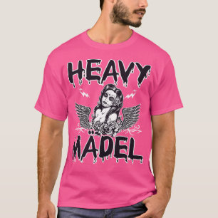 Biker Rocker Heavy Sten Punk Hard Girl Metall 2 T Shirt