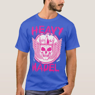 Biker Rocker Heavy Sten Punk Hard Girl Metall T Shirt