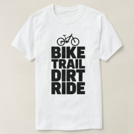 Biker Silhouette Äventyr Design T Shirt