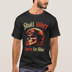 Biker Skeleton Mystic Death Bone 3 T Shirt