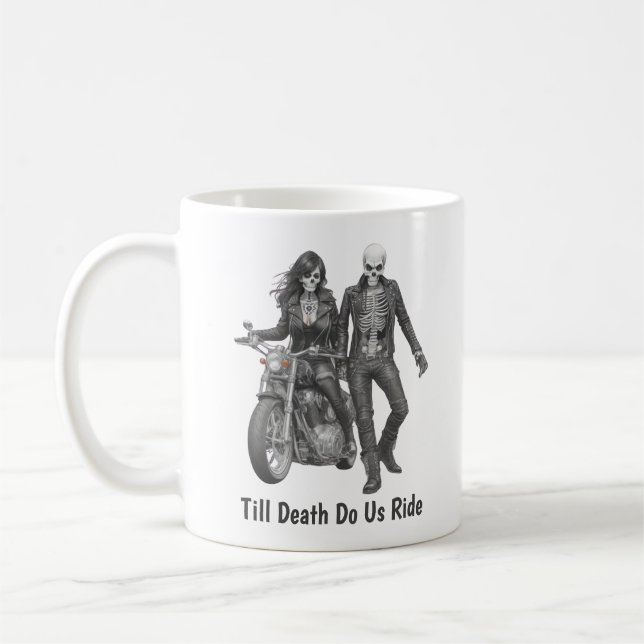 Biker Skeleton par Kaffemugg (Vänster)