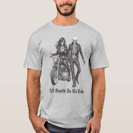 Biker Skeleton par T Shirt