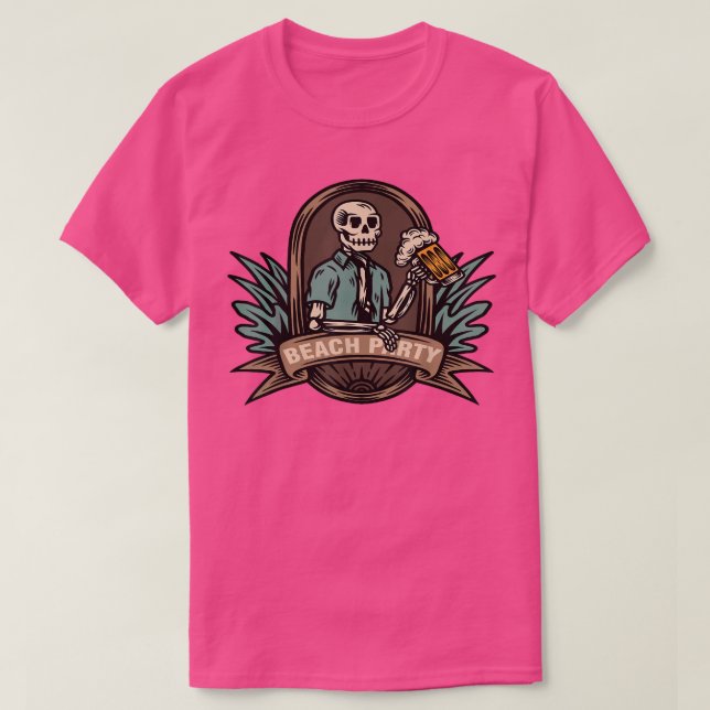 Biker Skelett Death Mystic Bone 270 T Shirt (Design framsida)