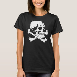 Biker Skelett Död Mystic Bone T Shirt