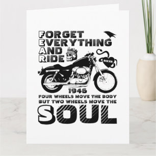 Biker Soul, Personlig Födelsedag Kort