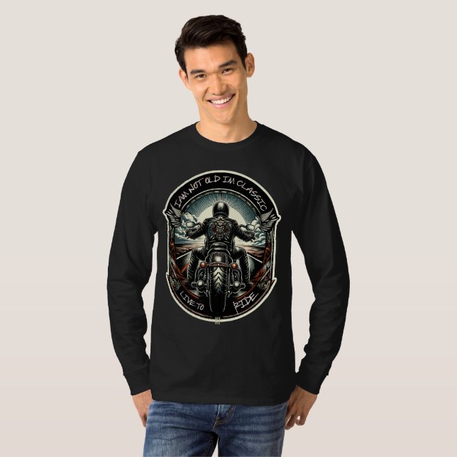 Biker T-shirt (Hel framsida)
