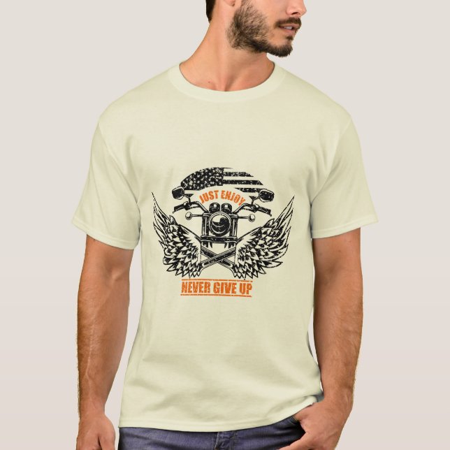 Biker T-Shirt (Framsida)