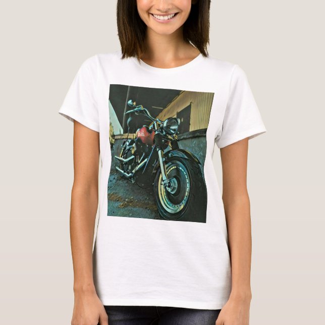 Biker T Shirt (Framsida)