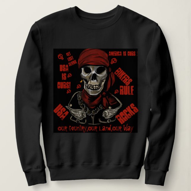 BIKER T-Shirt (Design framsida)