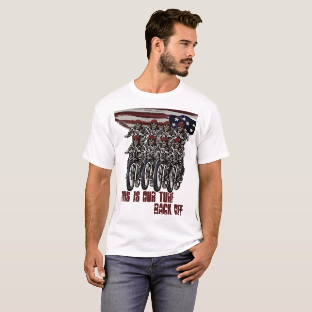 BIKER T-Shirt (Hel framsida)