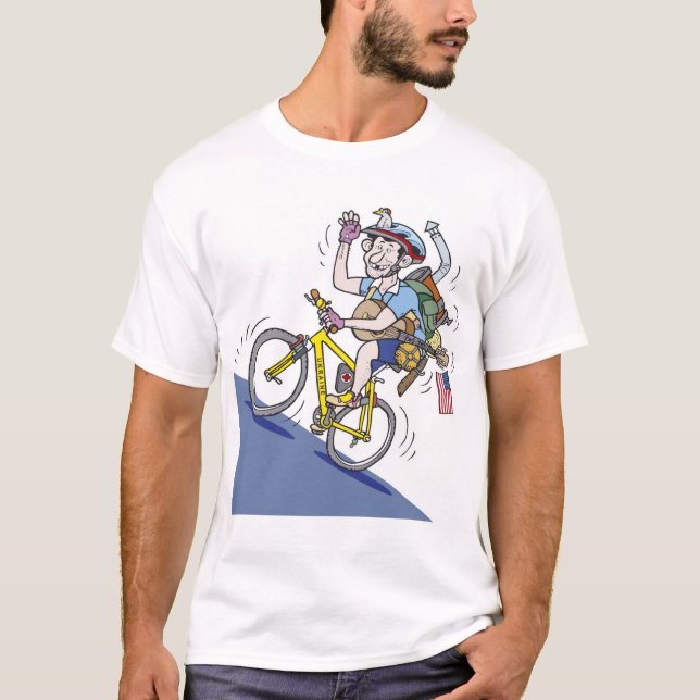 Biker Tee Shirt (Framsida)