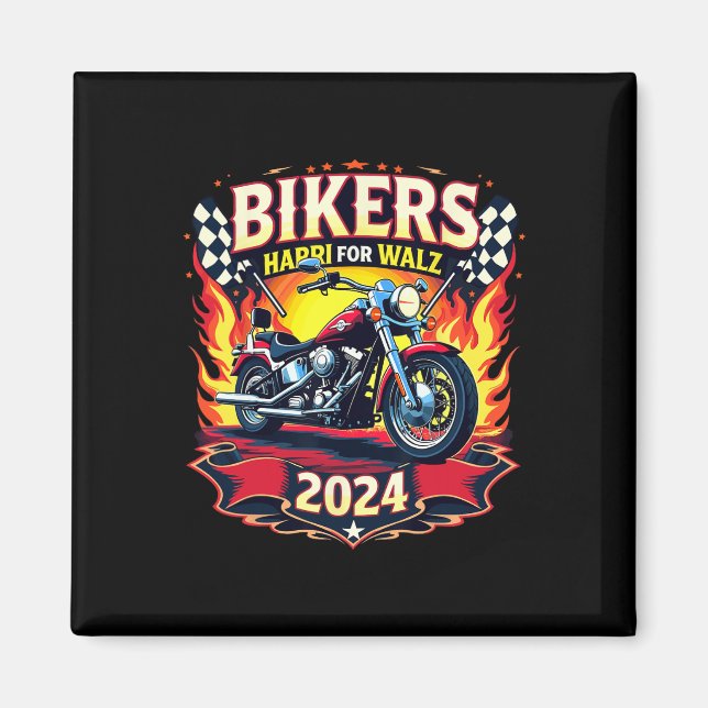 Biker till Harris Wheimer 2024 Harris Waltz Electi Magnet (Framsidan)