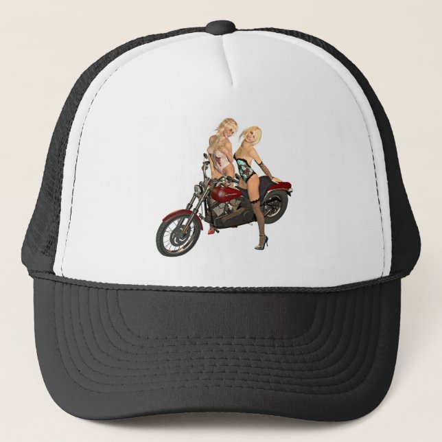 Biker Truckerkeps (Framsida)