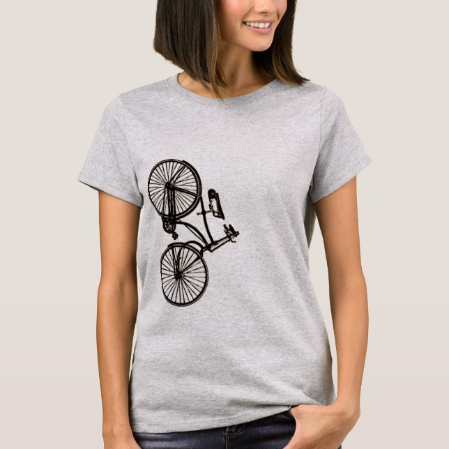 Biker Vintage Bike T-shirt (Framsida)