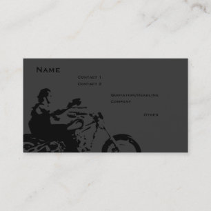 Biker Visitkort