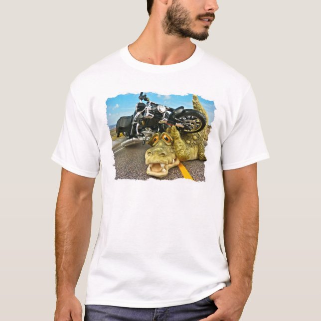 Bikeralligator T-shirt (Framsida)