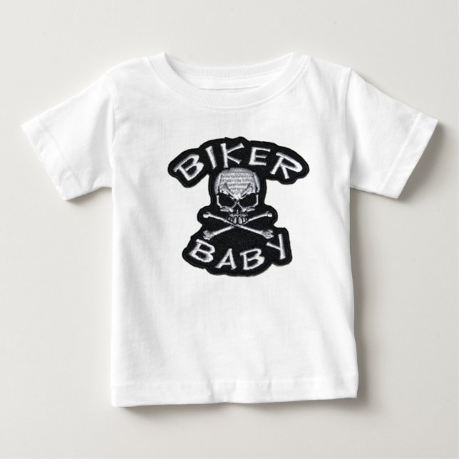 Bikerbabyutslagsplats T Shirt (Framsida)