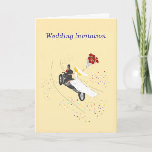 Bikerbröllopinbjudan Inbjudan
