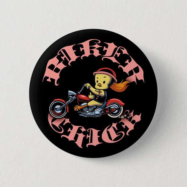Bikerchick II Knapp (Framsida)