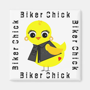 Bikerchick Magnet