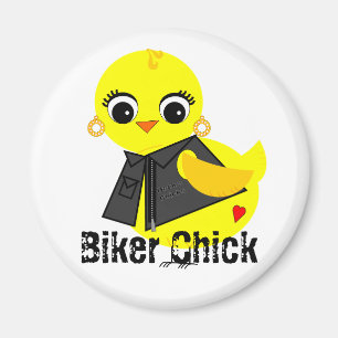 Bikerchick Magnet