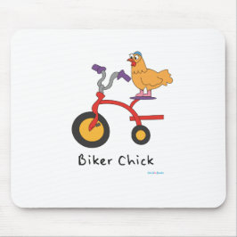 Bikerchick Mousepad Musmatta
