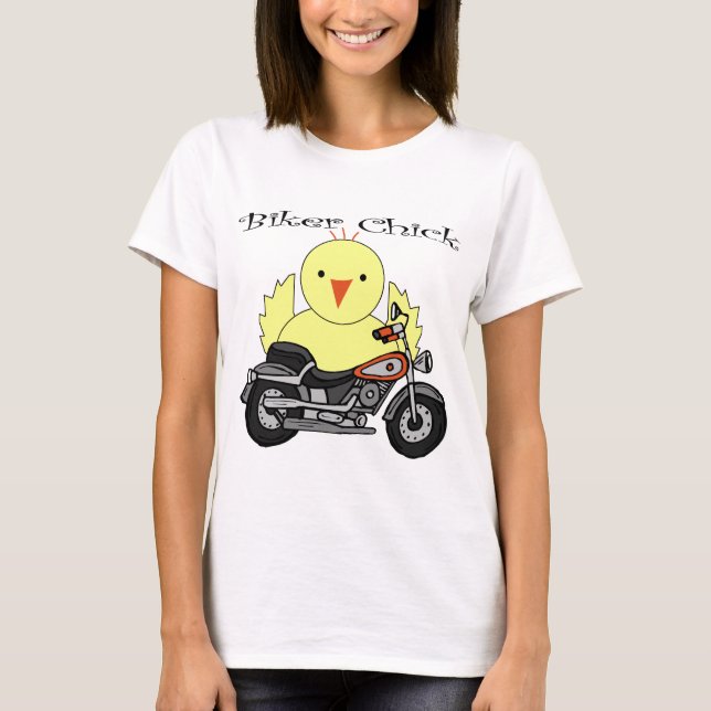 Bikerchick T-shirt (Framsida)