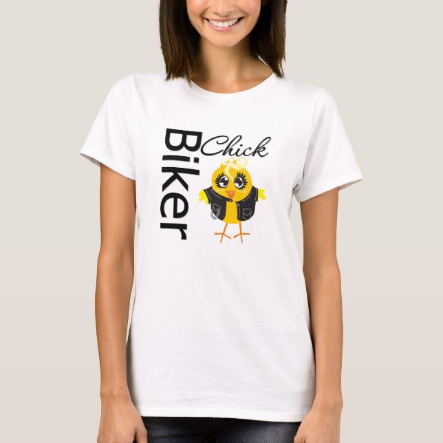 Bikerchick T-shirt (Framsida)