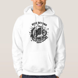 Bikerfrihet bryter gränser hoodie
