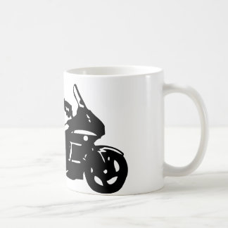 bikermotorcykelmoto som goldwing kaffemugg