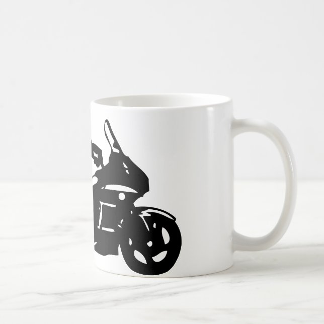 bikermotorcykelmoto som goldwing kaffemugg (Höger)