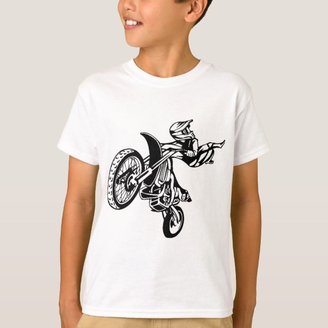 BikermotorcykelMotocross Tröja (Framsida)