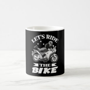 Bikerna Bike Women Vintage Gift Idea Kaffemugg