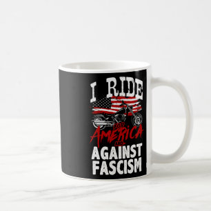Bikerna mot fascismens protester kaffemugg