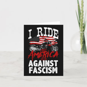 Bikerna mot fascismens protester kort