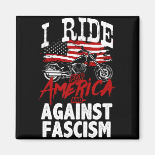 Bikerna mot fascismens protester magnet