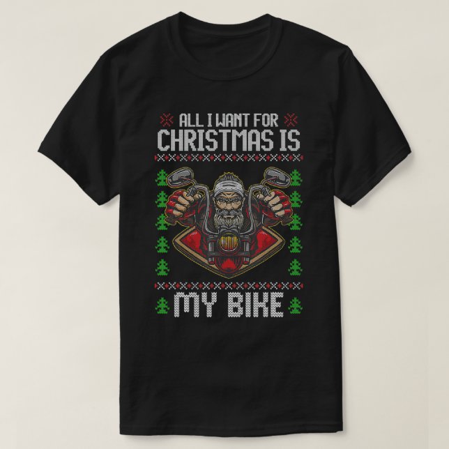 Bikerna "Motorcle Cruiser Bike Motorcycle" T Shirt (Design framsida)