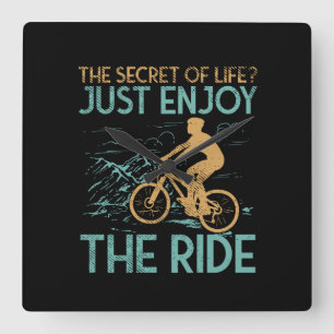 Bikerna Mountain Bike Mountain Fyrkantig Klocka