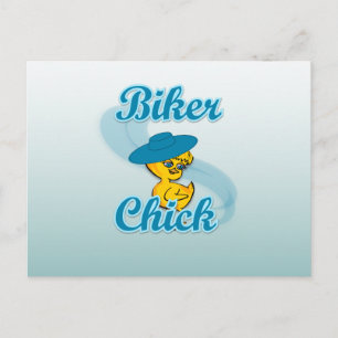 Bikernas Chick nr 3 Vykort