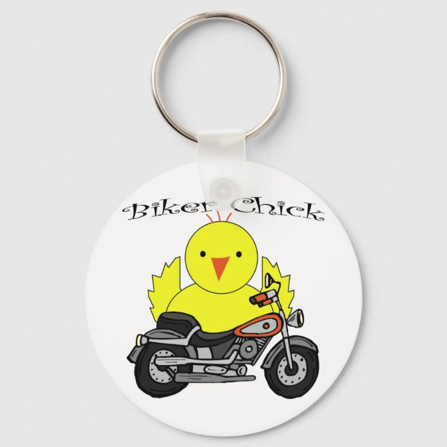 Bikernas Chick Nyckelring (Framsida)