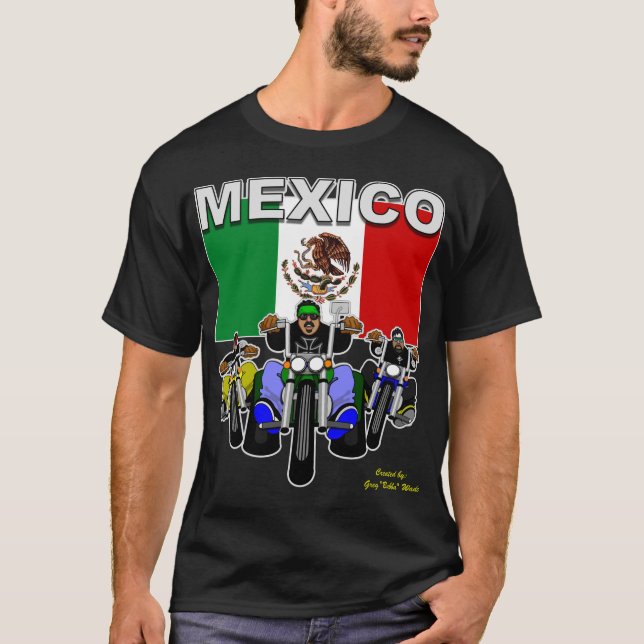 BIKERNAS TECKNADER / BUBBA:S TOONE TEES / ALASKAN T-SHIRT (Framsida)