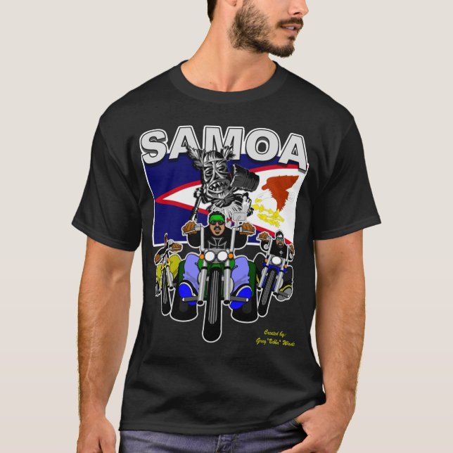 BIKERNAS TECKNADER / BUBBA:S TOONE TEES / ALASKAN TRÖJA (Framsida)