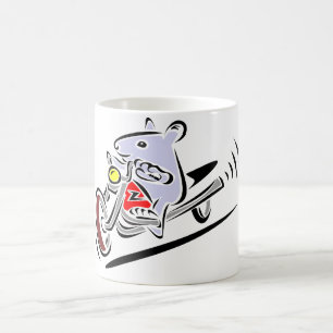 Bikerråtta Kaffemugg