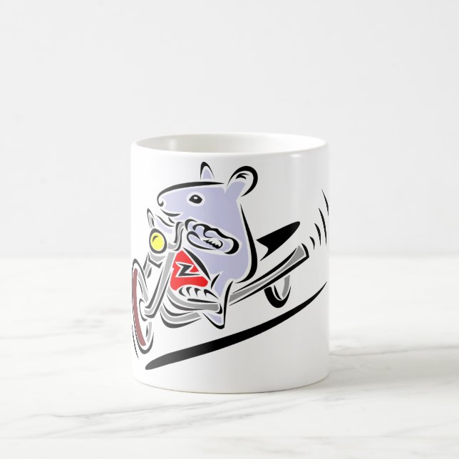 Bikerråtta Kaffemugg (Center)