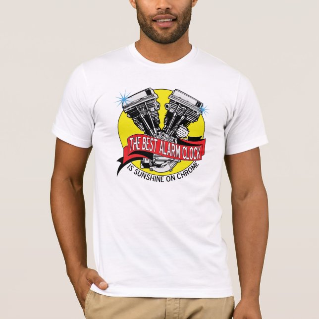 Bikerringklocka T-shirt (Framsida)