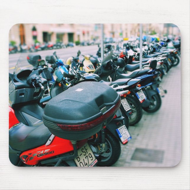 Bikers Row Barcelona Musmatta (Framsidan)