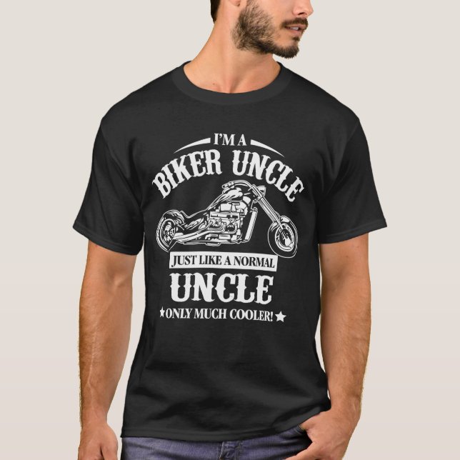 BikerUncle T Shirt (Framsida)